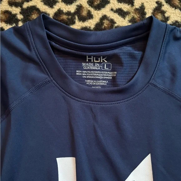 NWT HUK FISHING Icon Long sleeve shirt - Picture 3 of 4